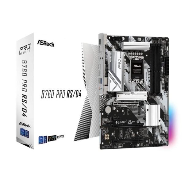 ASROCK B760 Pro RS/DDR4 Wifi Intel Motherboard