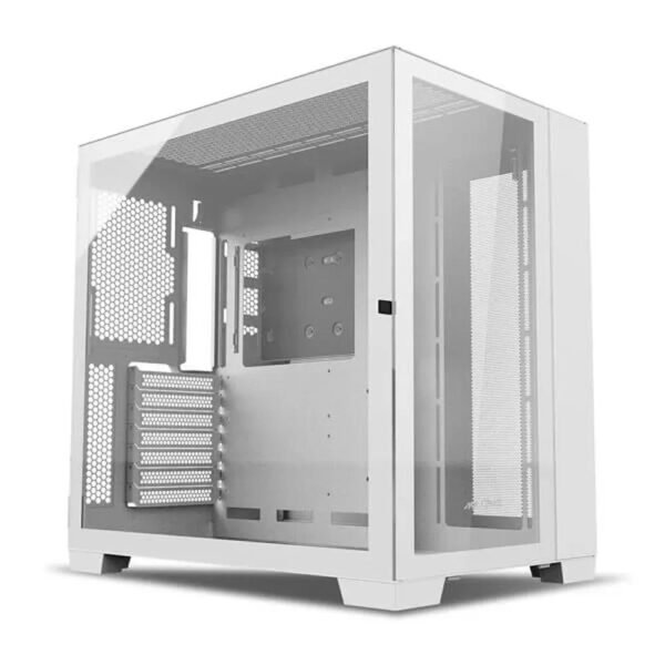 ANT ESPORTS Crystal XL ATX Mid Tower Cabinet (White)