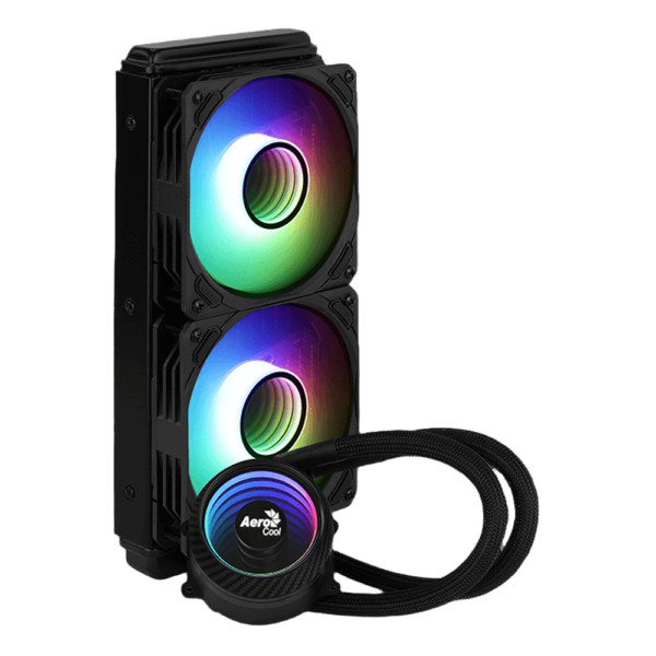 AEROCOOL Mirage L240 ARGB CPU Liquid Cooler (Black)