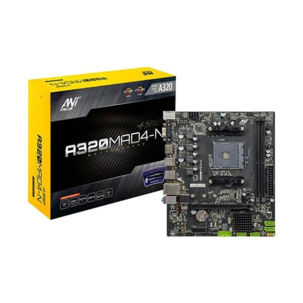 ANT VALUE A320MAD4-N DDR4 AMD Motherboard