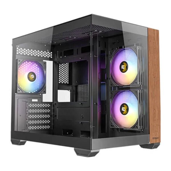 ANTEC CX600M Wood ARGB Mid Tower Cabinet ( Black )