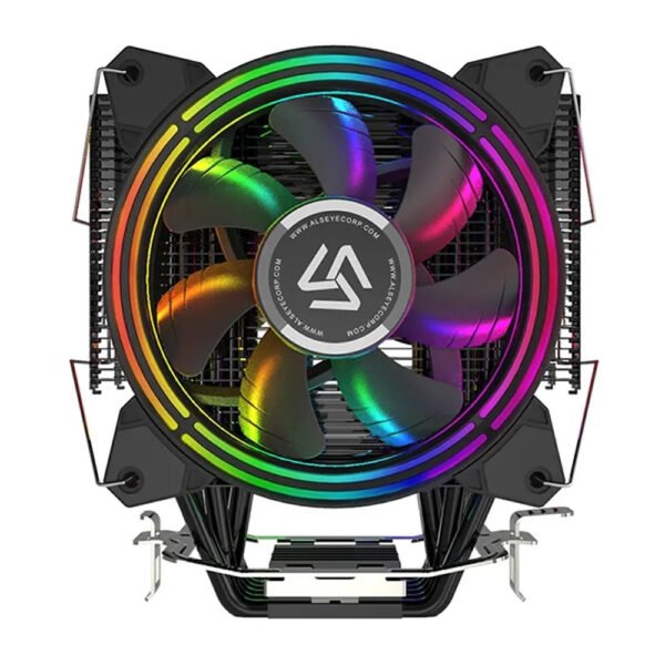 ALSEYE HALO H120D RGB 120mm Single Tower CPU Air Cooler (Black)