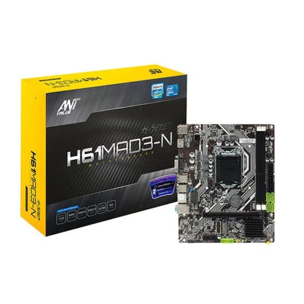 ANT VALUE H61MAD3-N DDR3 Intel Motherboard