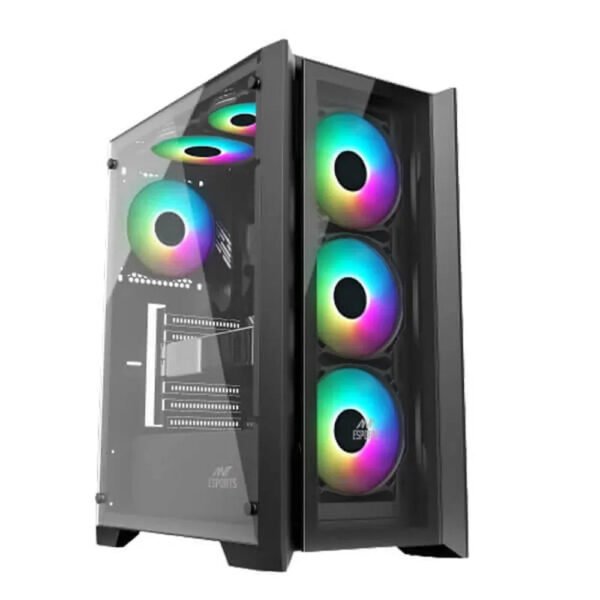 ANT ESPORTS ICE-170 TG ATX Mid Tower Cabinet (Black)