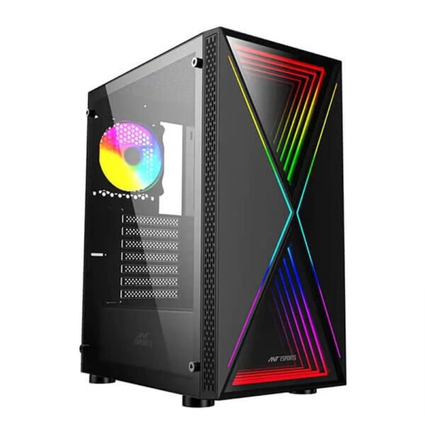 ANT ESPORTS Infinity X ATX Mid Tower Cabinet (Black)